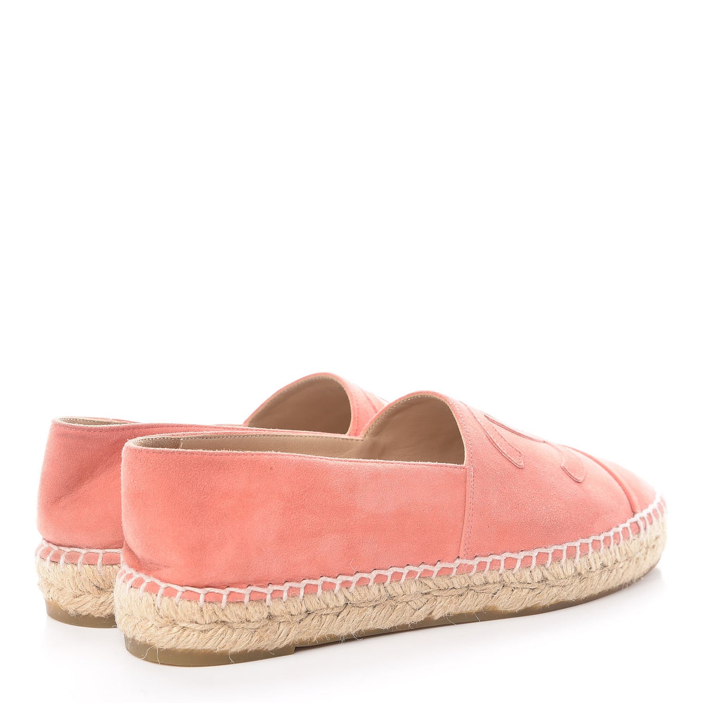 Suede CC Espadrilles 37 Pink