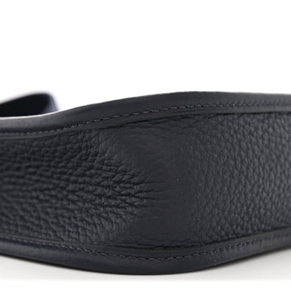 Hermes Taurillon Clemence Evelyne TPM Bleu Nuit 9 of 11