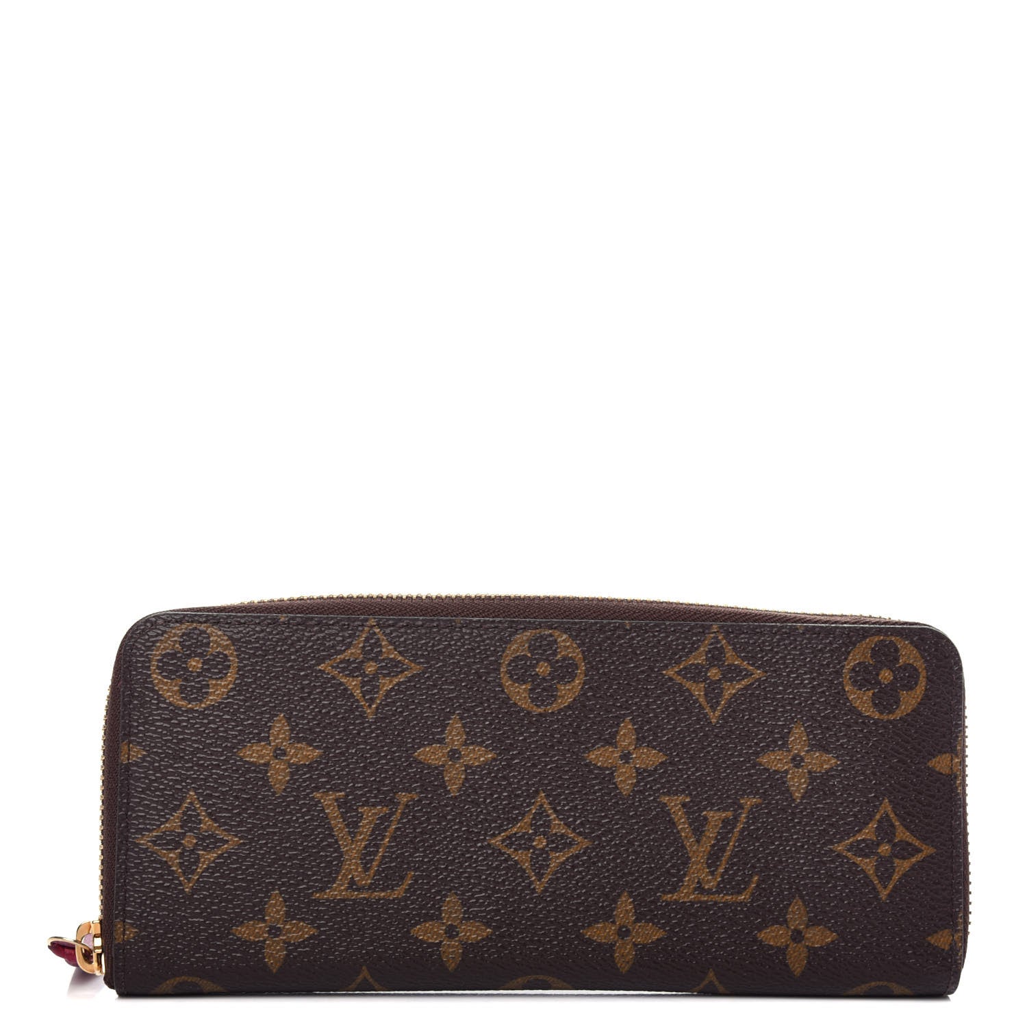 Louis Vuitton Monogram Clemence Wallet Fuchsia 1 of 7