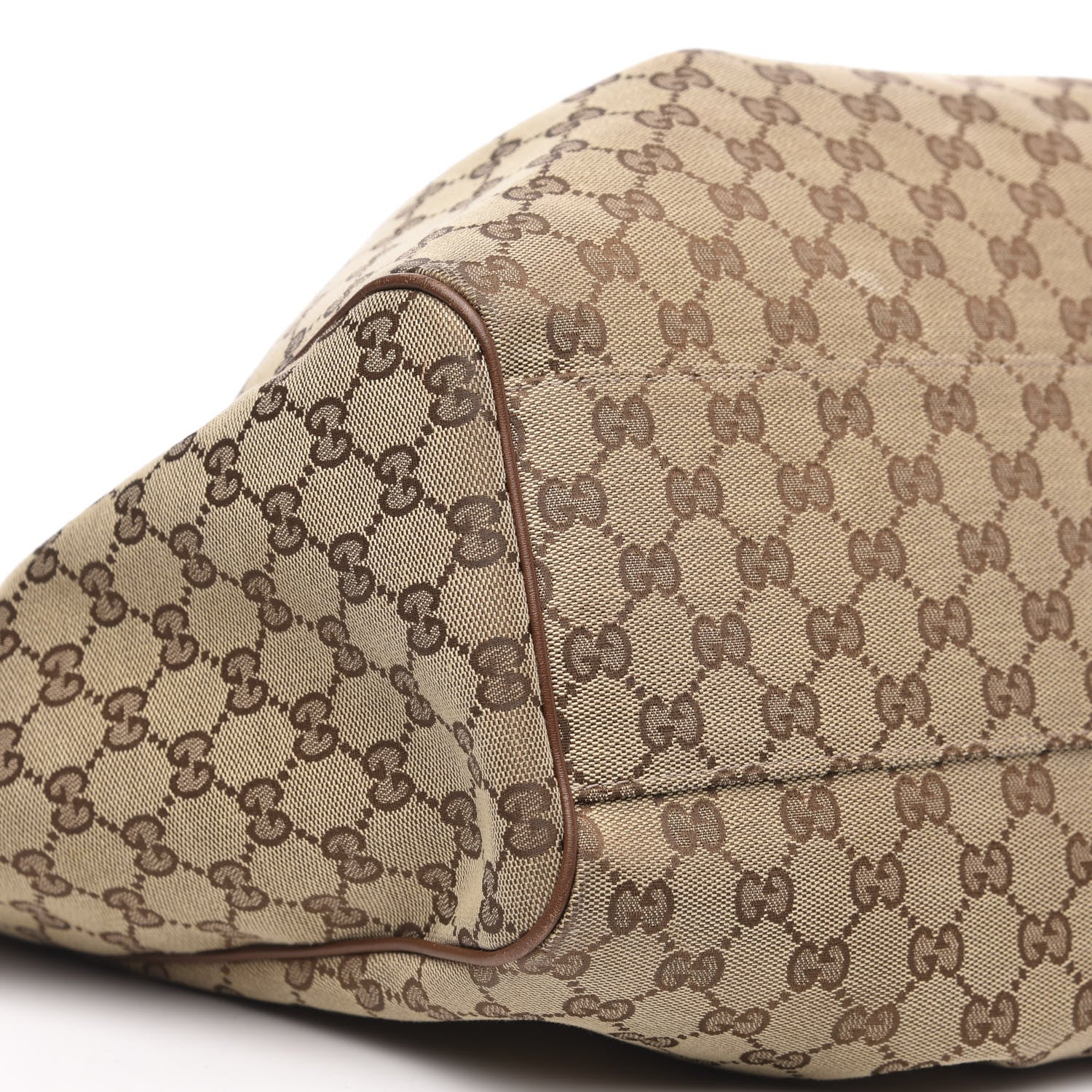 Gucci Monogram Large Sukey Tote Brown 9 of 15