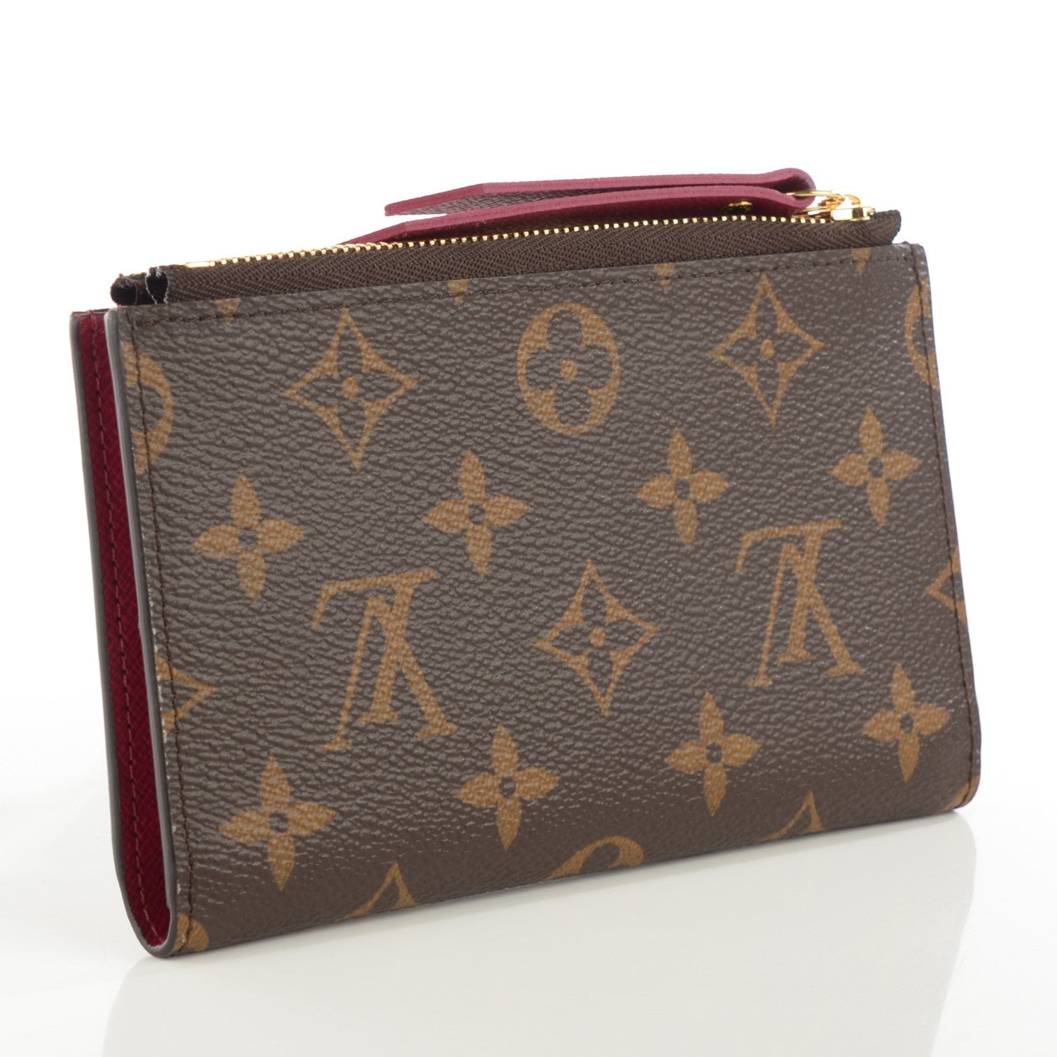 Louis Vuitton Monogram Adele Compact Wallet Fuchsia 3 of 7