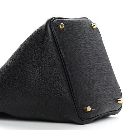 Hermes Taurillon Clemence Picotin Lock 18 PM Black 8 of 10