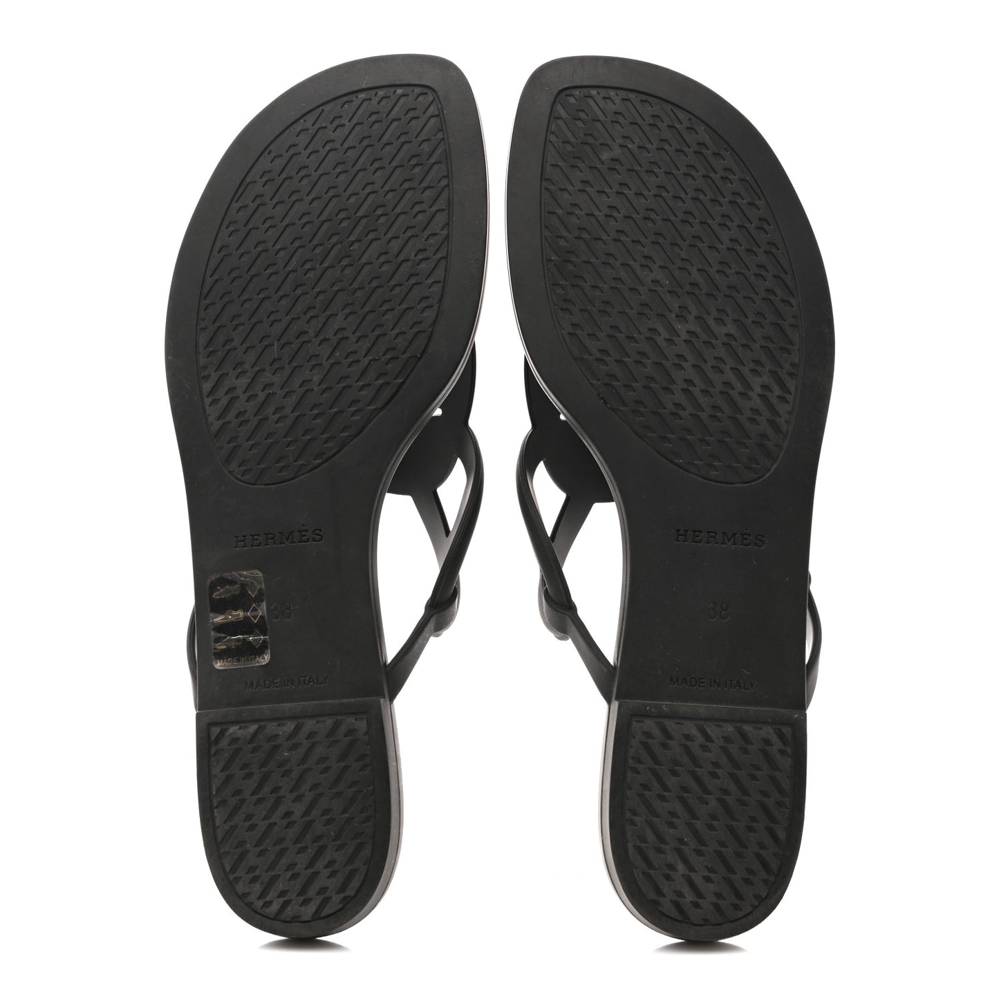 Rubber Womens Egerie Sandals 38 Black