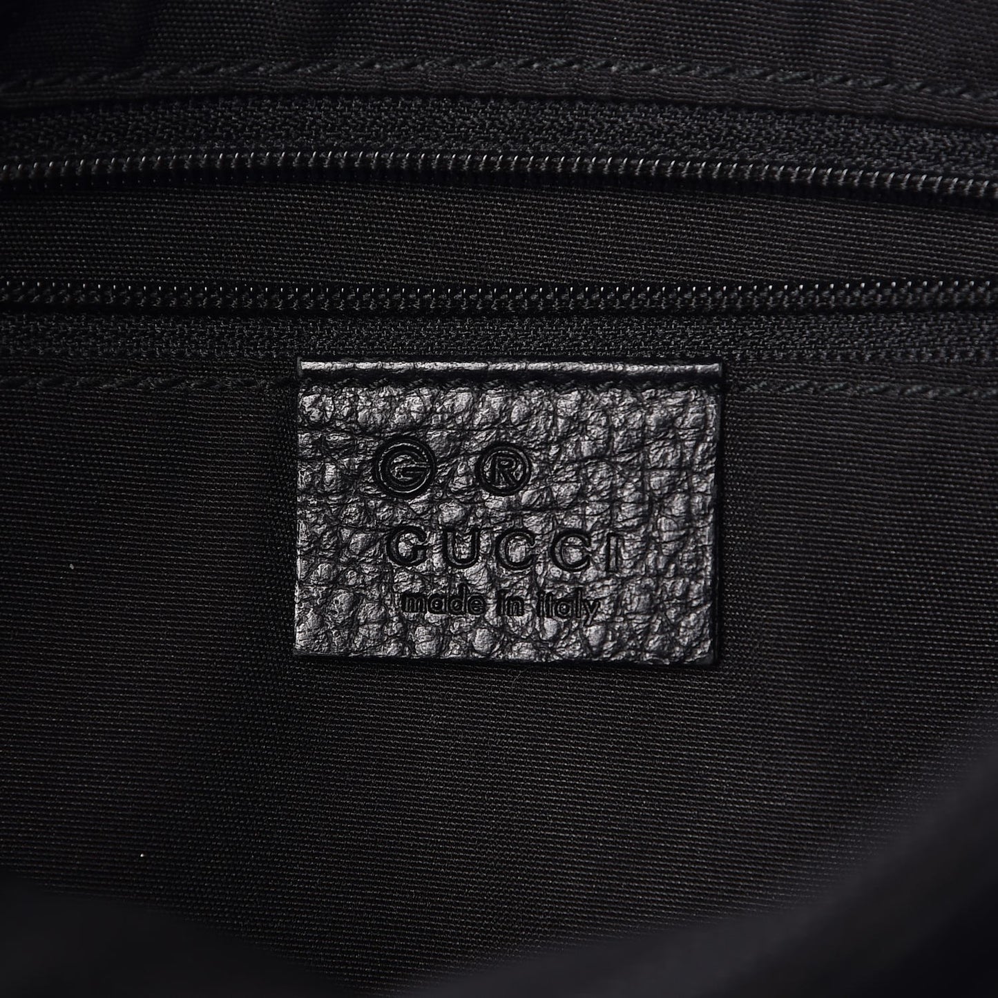 Nylon Monogram Small D Silver Ring Messenger Black