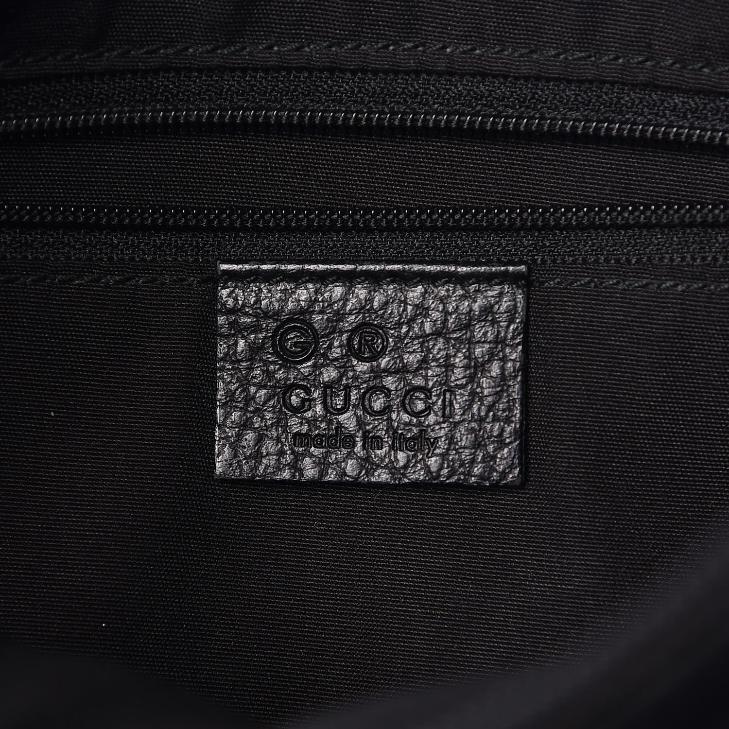 Gucci Nylon Monogram Small D Silver Ring Messenger Black 7 of 17