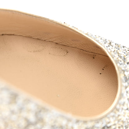Jimmy Choo Glitter Gemma 40 Slingback Pump 37 Champagne 8 of 9