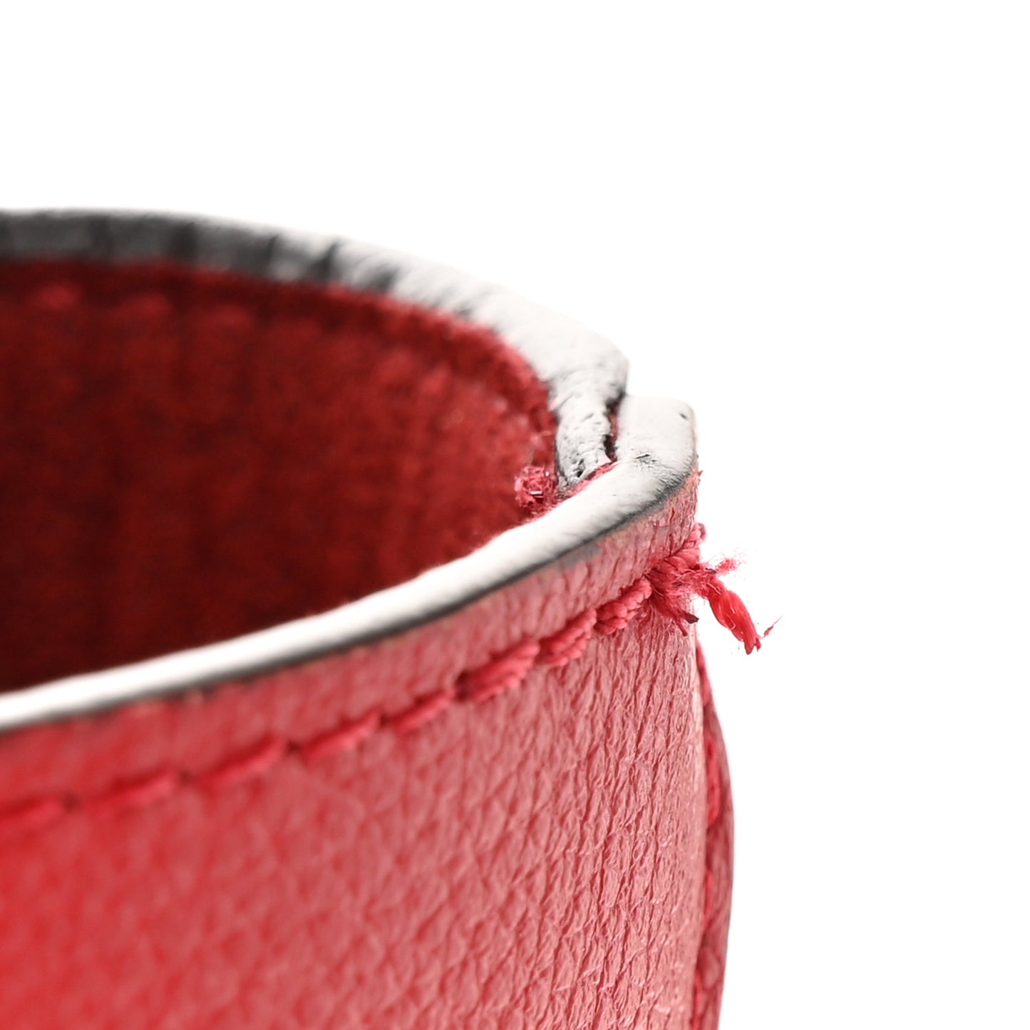 Calfskin Monogram Kimono Tote Cherry