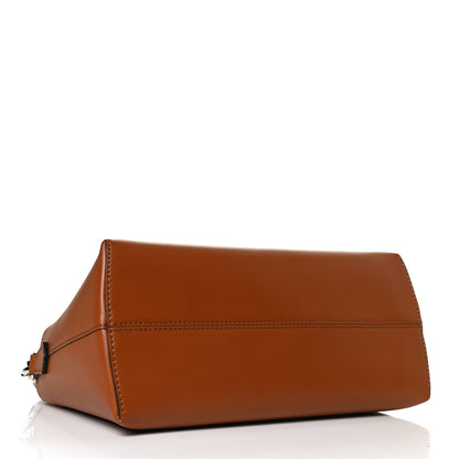 Fendi Vitello King Logo Embossed Medium By The Way Boston Bag Cuoio 3 of 9