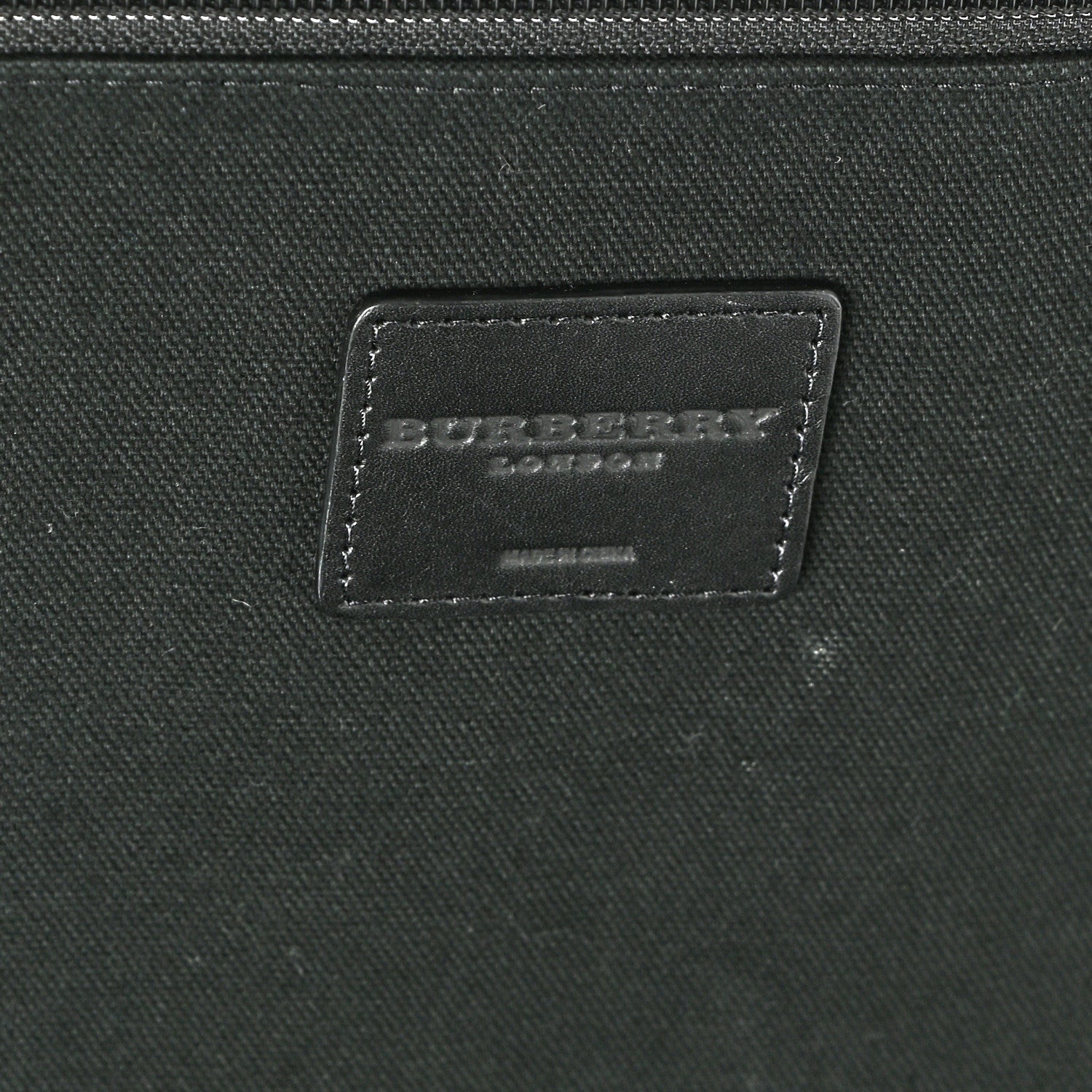 Burberry Coated Canvas Haymarket Check Carry-On Suitcase Black 8 of 9