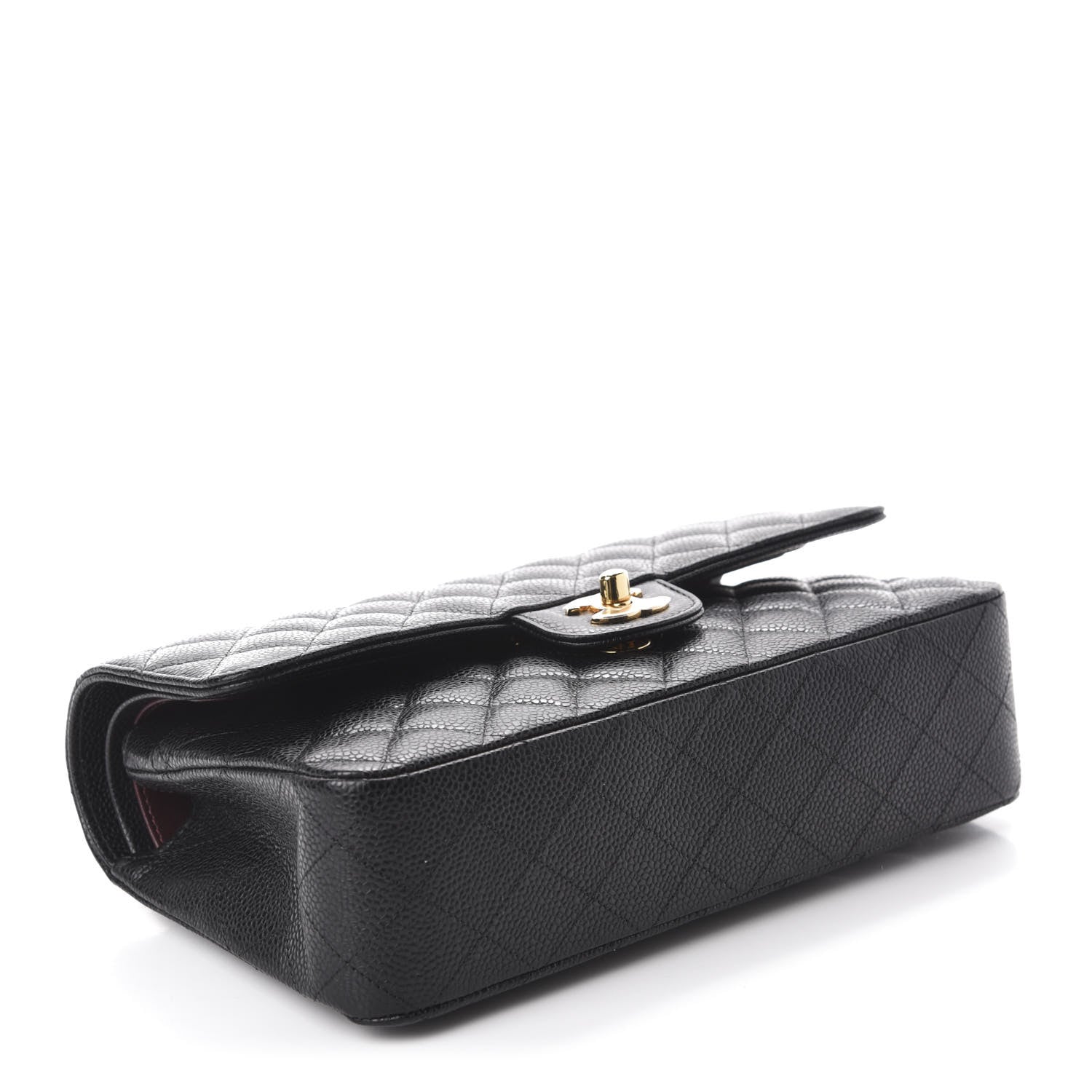 Chanel Caviar Quilted Medium Double Flap Black 4 of 11