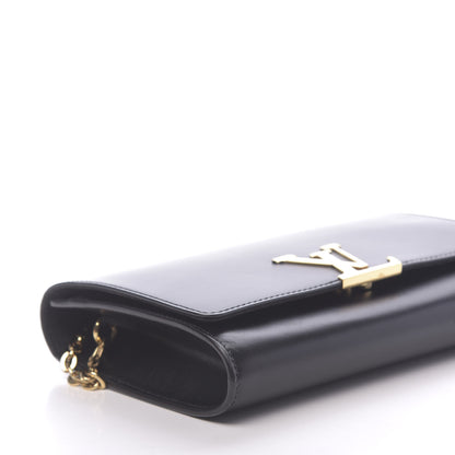 Louis Vuitton Calfskin Chain Louise GM Black 7 of 11