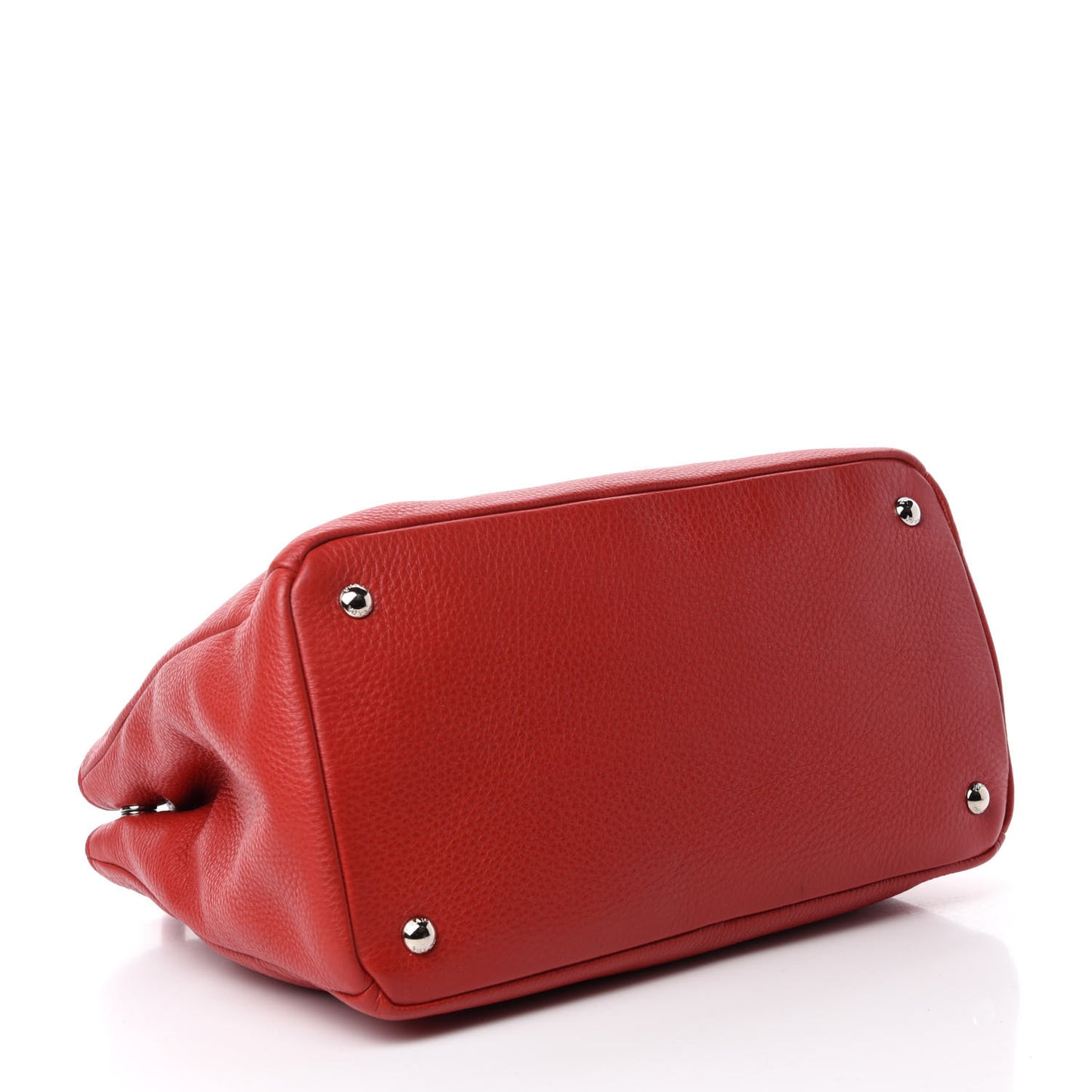 Vitello Daino Tote Rosso