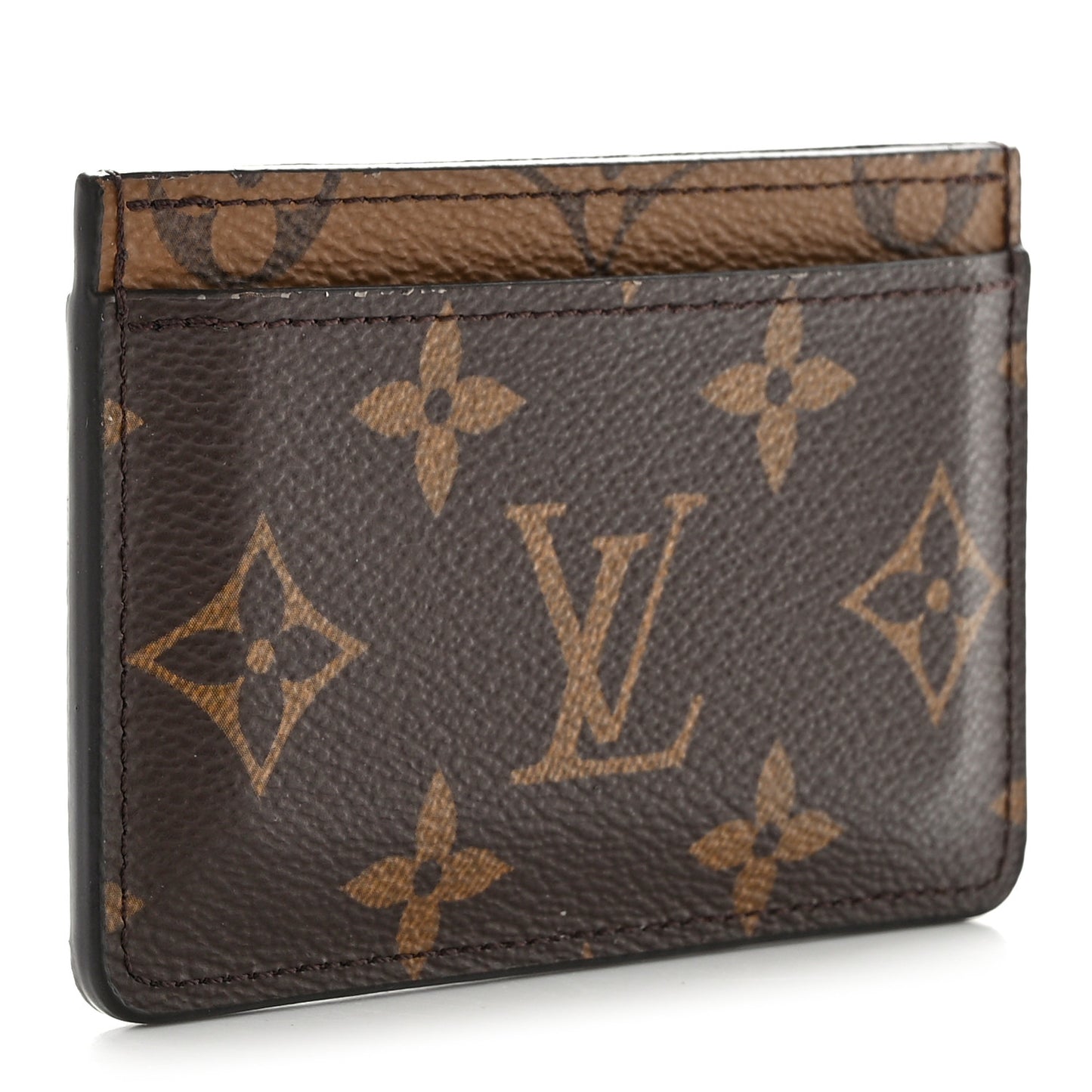 Reverse Monogram Card Holder