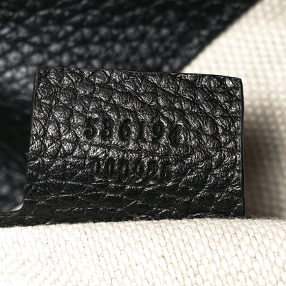 Gucci Pebbled Calfskin Large Soho Hobo Black 7 of 10