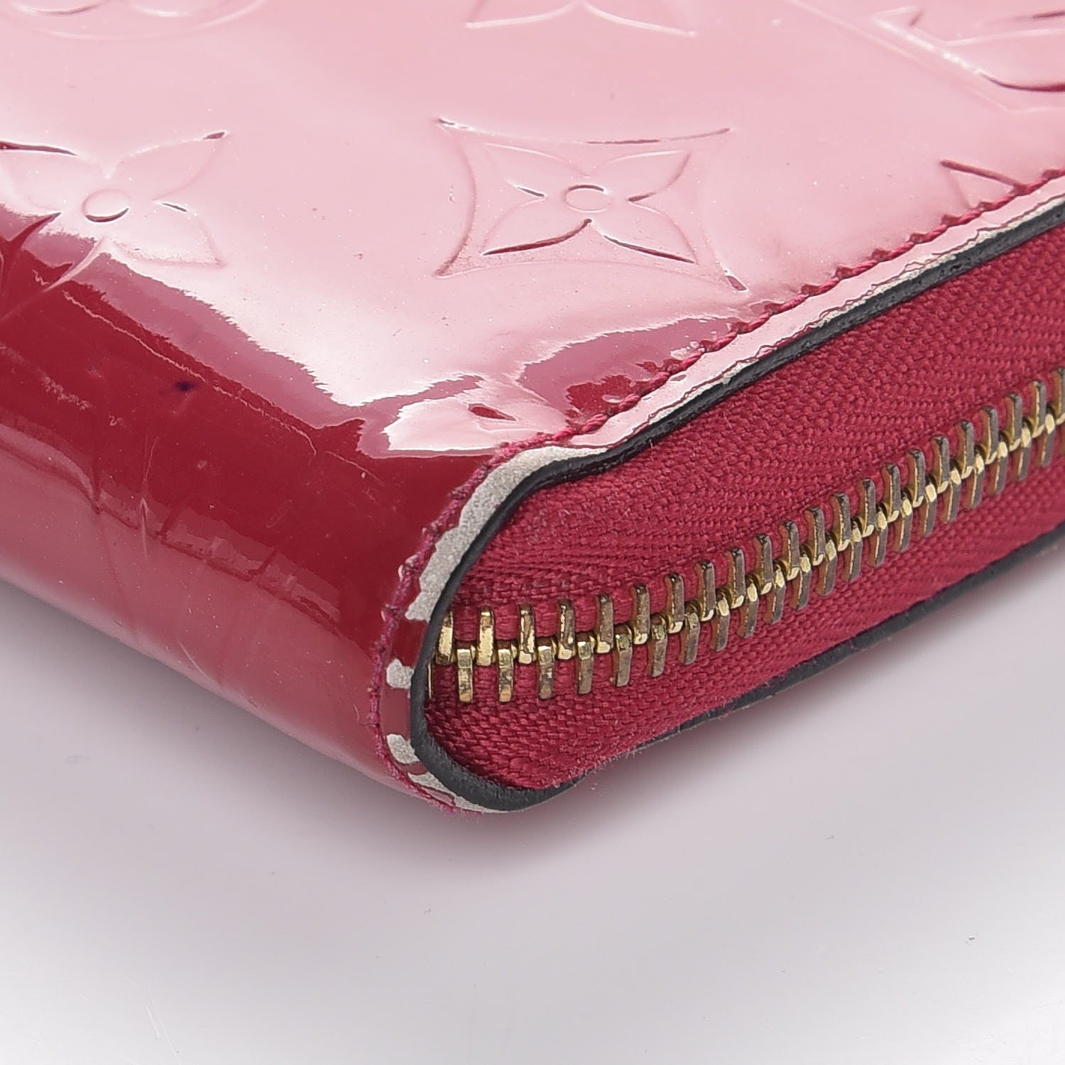 Louis Vuitton Vernis Zippy Wallet Rose Indien 6 of 9
