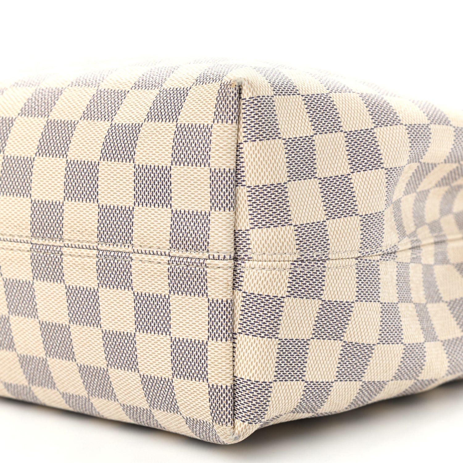 Louis Vuitton Damier Azur Graceful MM Rose Ballerine 10 of 11