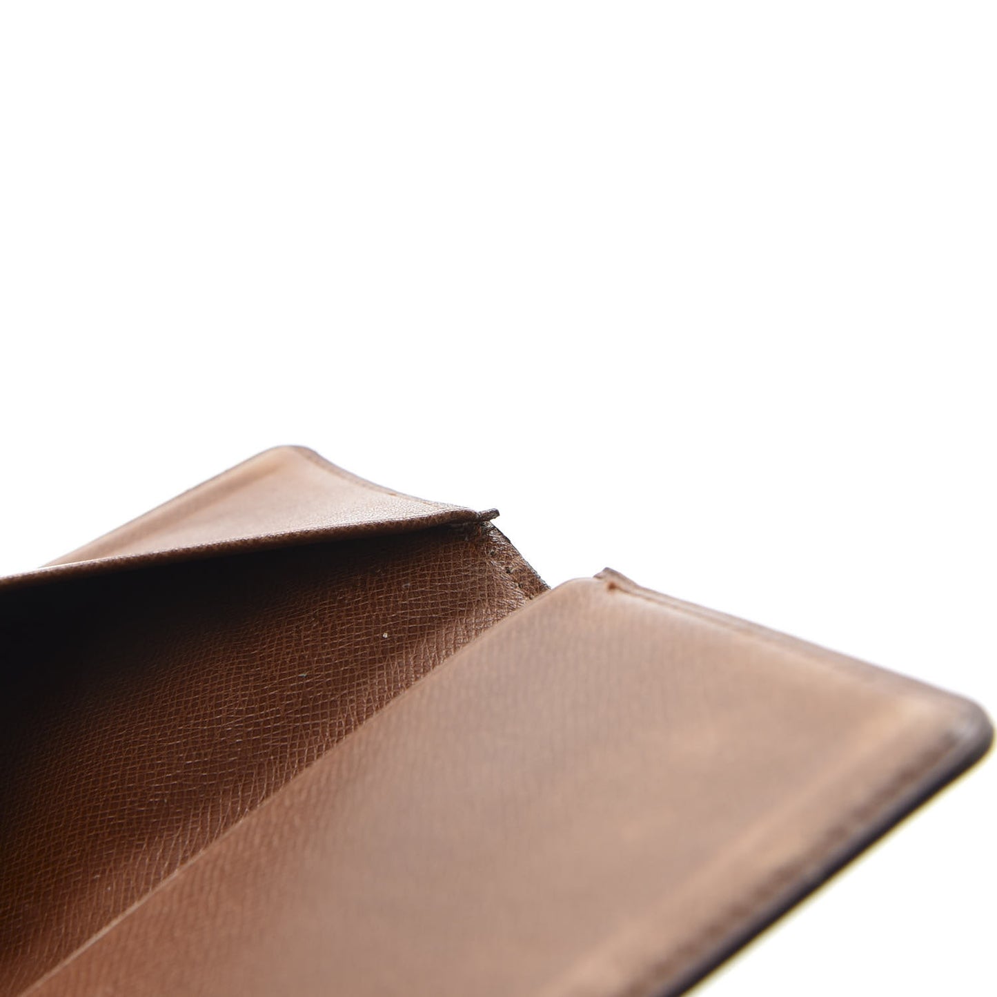 Monogram Simple Checkbook Holder Wallet Cover