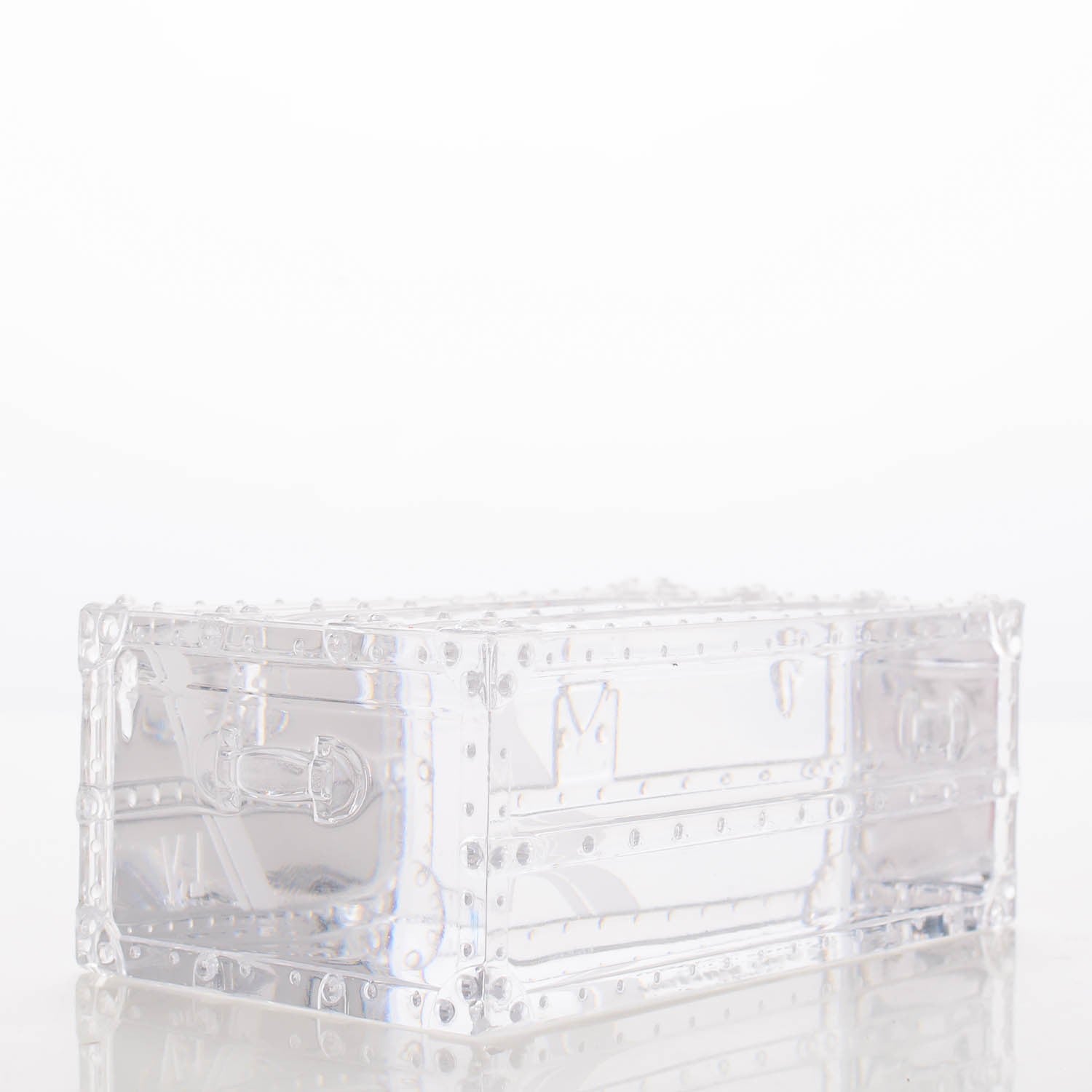 Louis Vuitton Crystal Trunk Paperweight 2 of 5