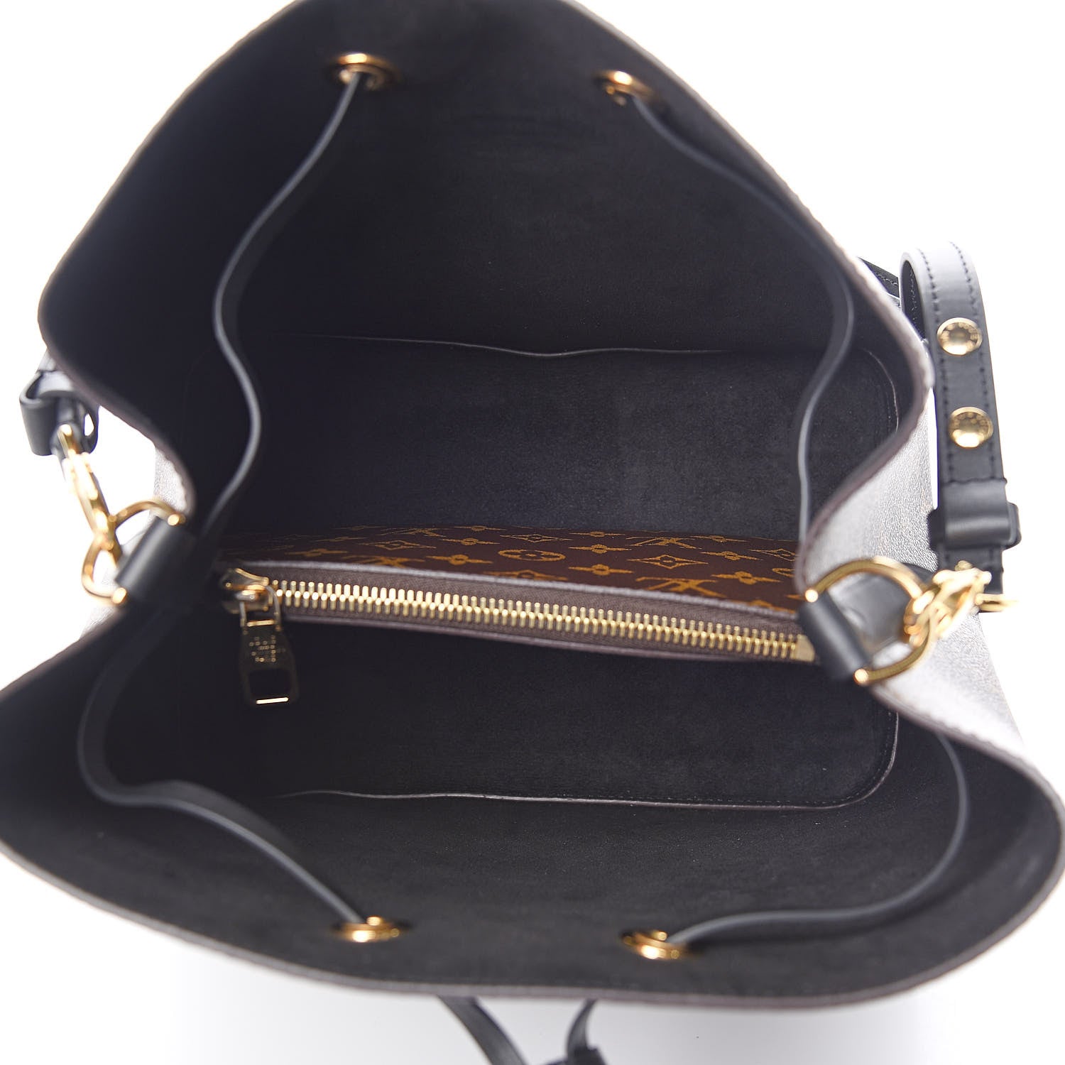 Louis Vuitton Monogram Neonoe MM Black 5 of 10