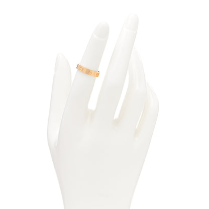 Cartier 18K Yellow Gold 3.5mm LOVE Wedding Band Ring 48 4.5 2 of 4