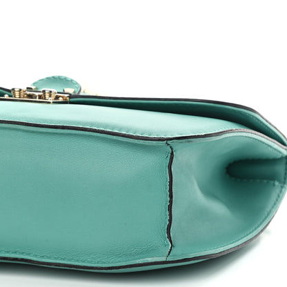 Valentino Garavani Vitello Medium Glam Lock Rockstud Flap Colibri 8 of 13