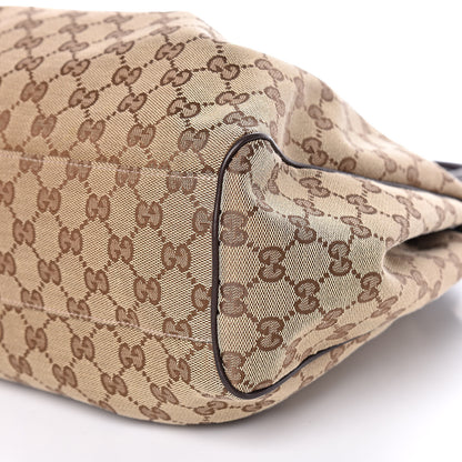 Gucci Monogram Medium Sukey Tote Dark Brown 9 of 9