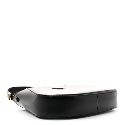 Prada Box Calfskin Shoulder Bag Black 4 of 9