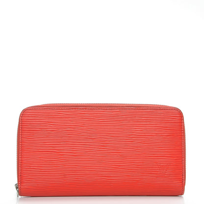 Louis Vuitton Epi Zippy Wallet Coquelicot 1 of 7