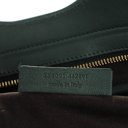 Saint Laurent Sheepskin Large Cabas ChYc Hunter Green 7 of 7