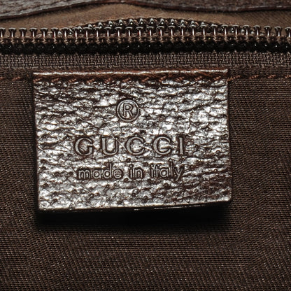 Gucci GG Monogram Single Buckle Backpack Brown 3 of 8