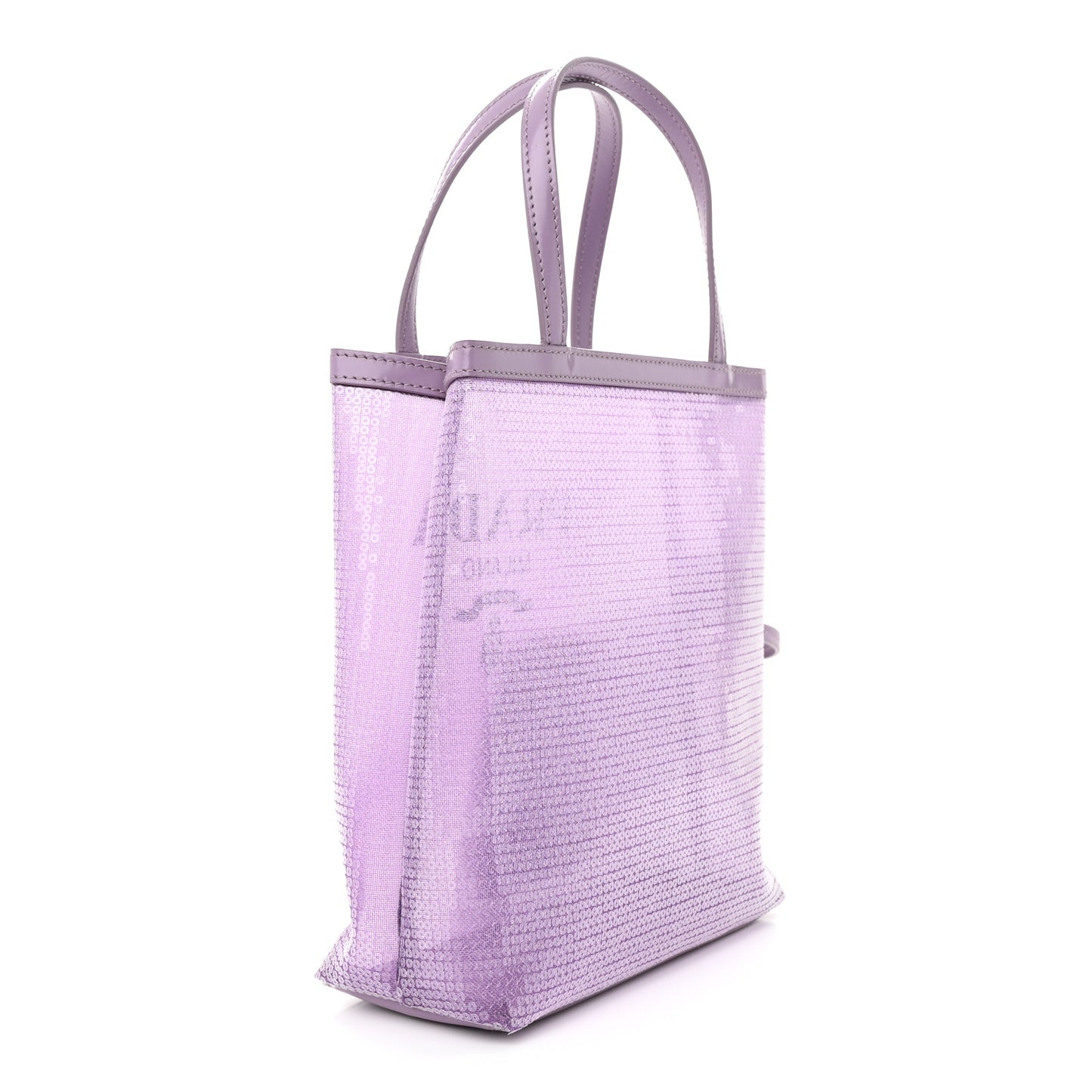 Sequin Mesh Small Tote Bag Lilium