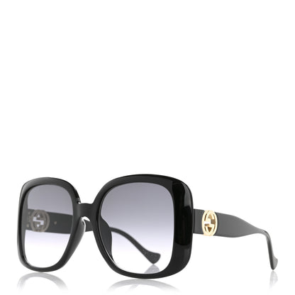 Gucci Acetate Square Frame GG1029SA Sunglasses Black 1 of 8