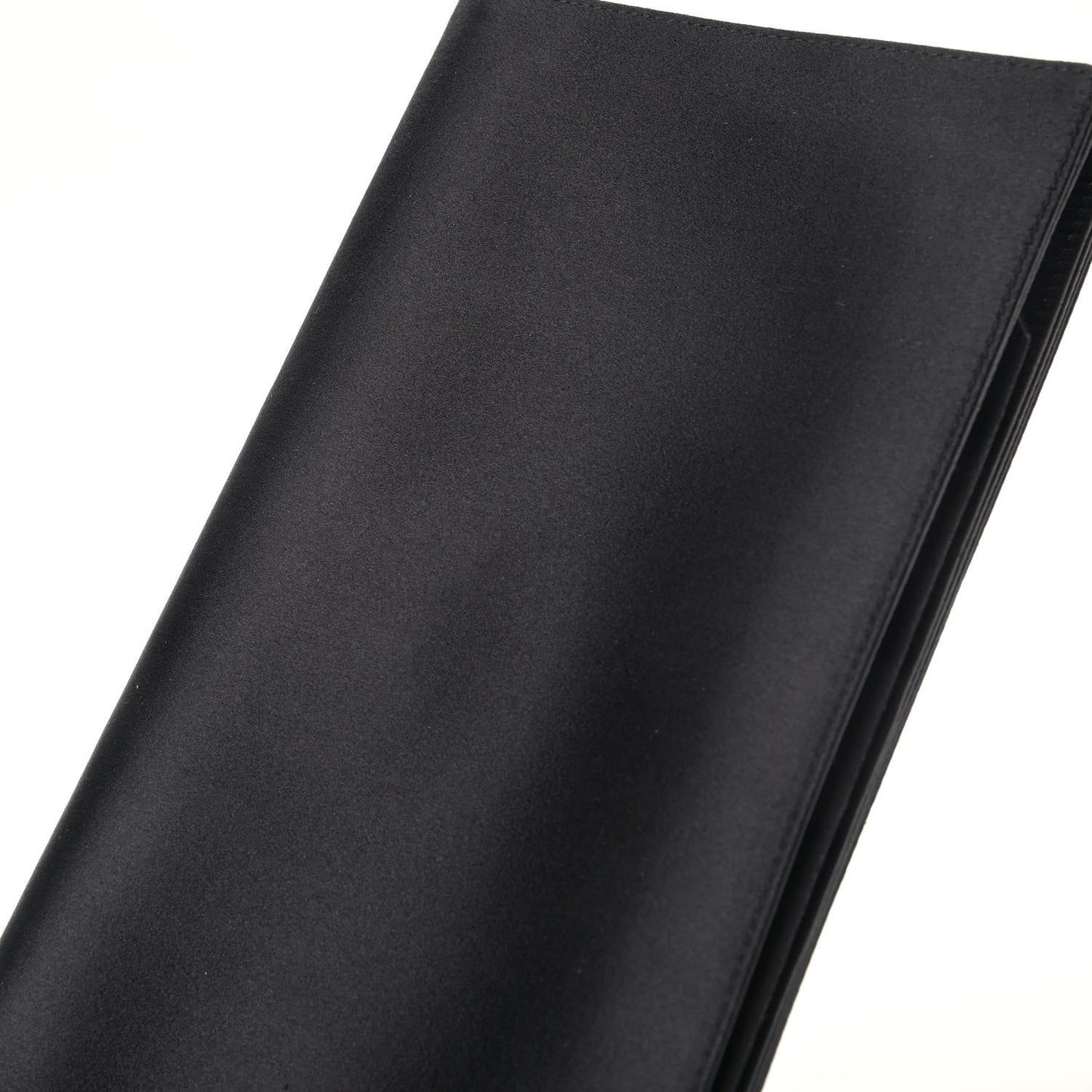 Satin Diamante Evening Clutch Bag Black