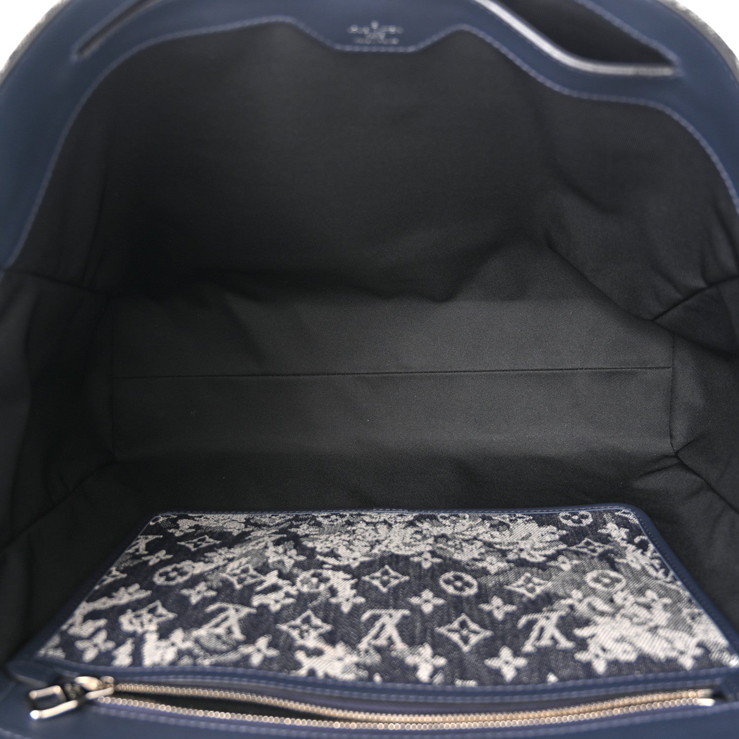 Louis Vuitton Monogram Tapestry Grand Sac Bleu 5 of 10