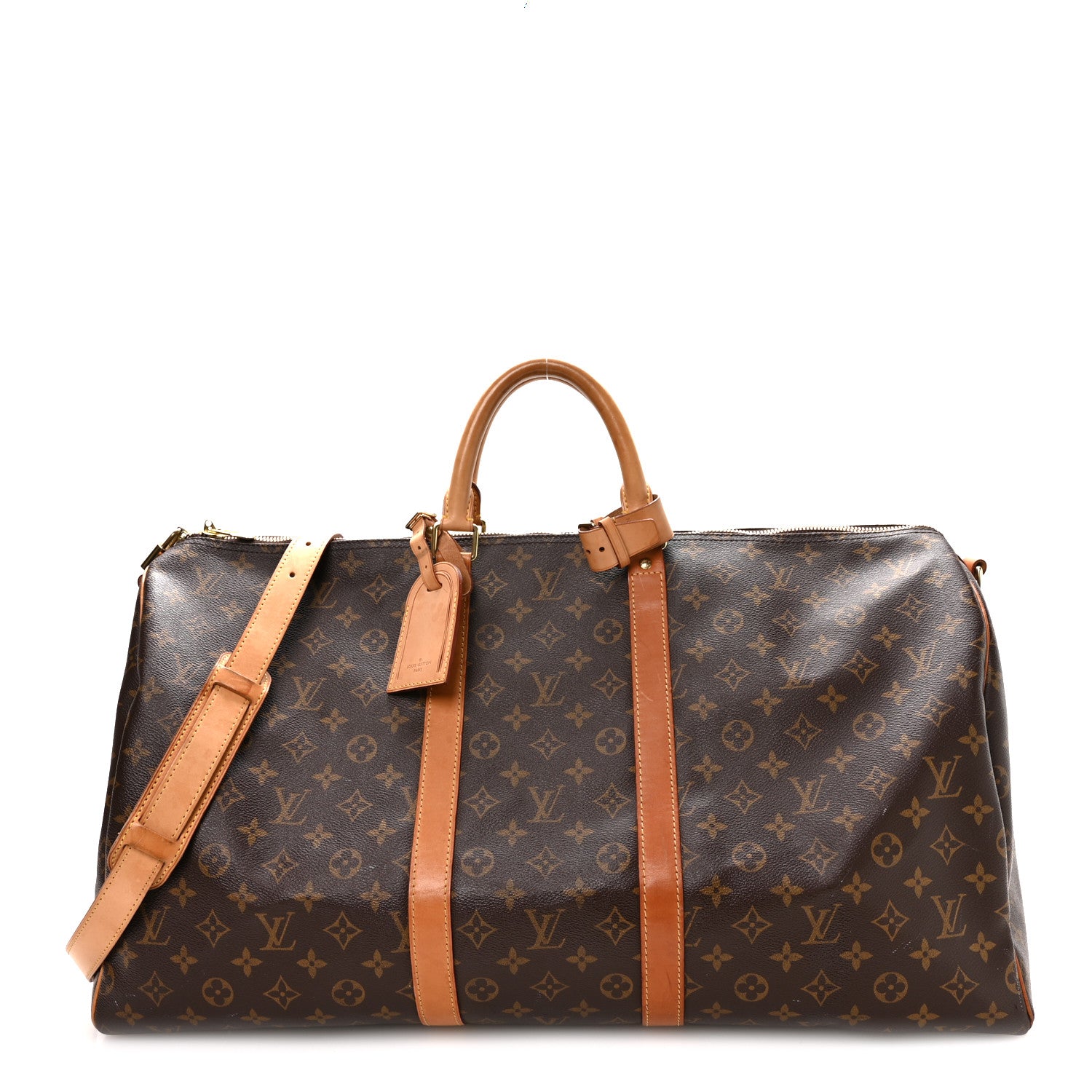 Louis Vuitton Monogram Keepall Bandouliere 55 2 of 18