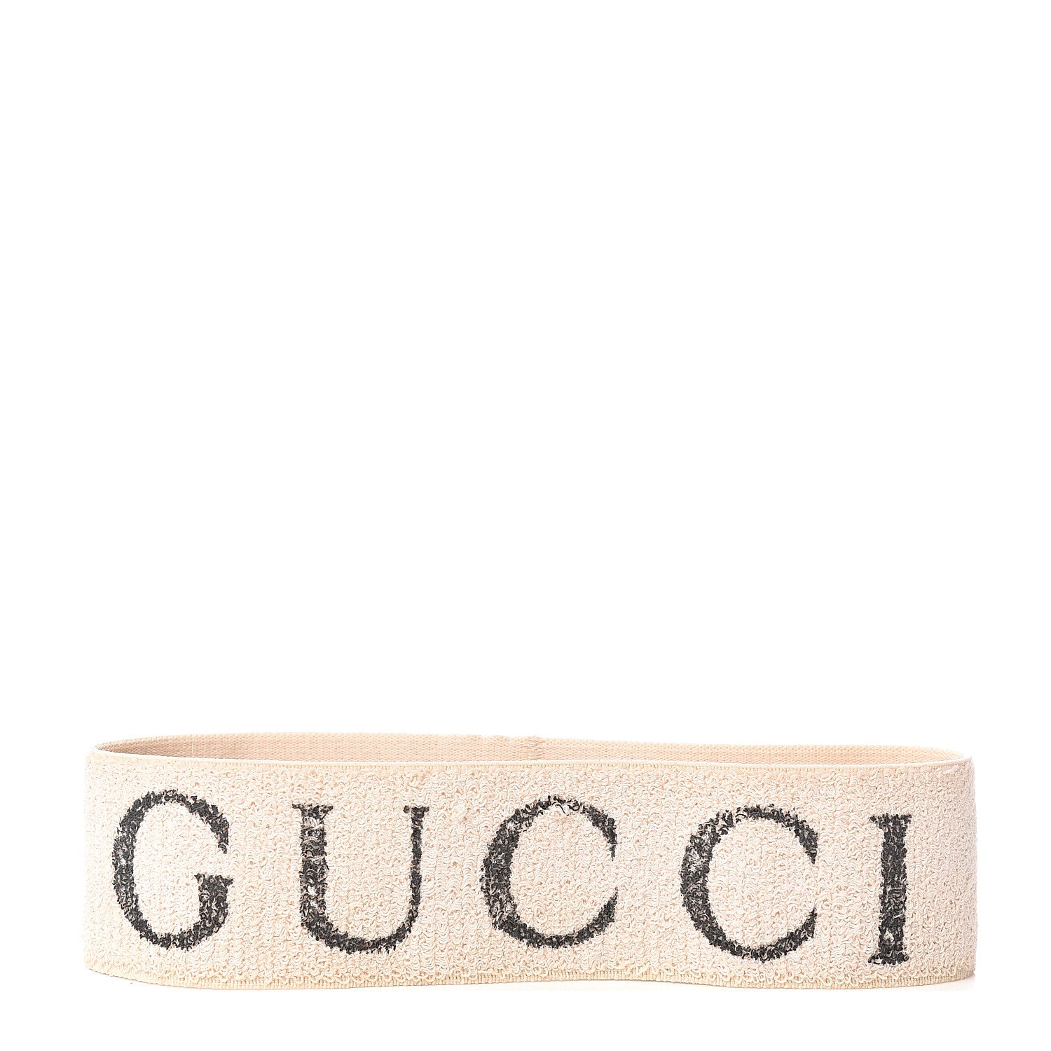 Gucci Cotton Elastic Logo Headband White 1 of 6