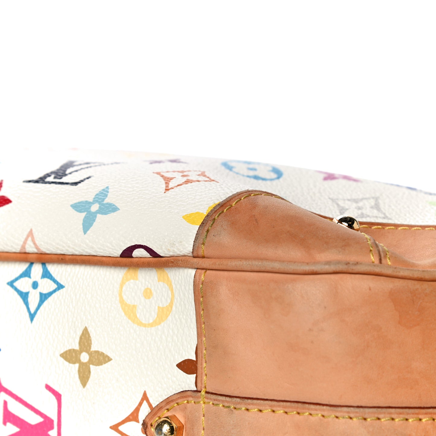Monogram Multicolor Greta White
