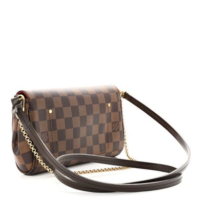 Louis Vuitton Damier Ebene Favorite PM 3 of 12