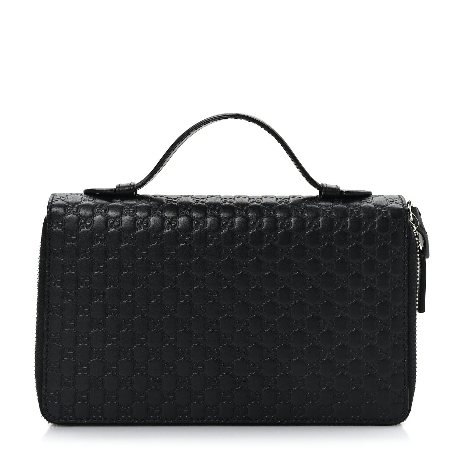 Gucci Microguccissima Zip Around Top Handle Travel Wallet Testa di Moro 1 of 10