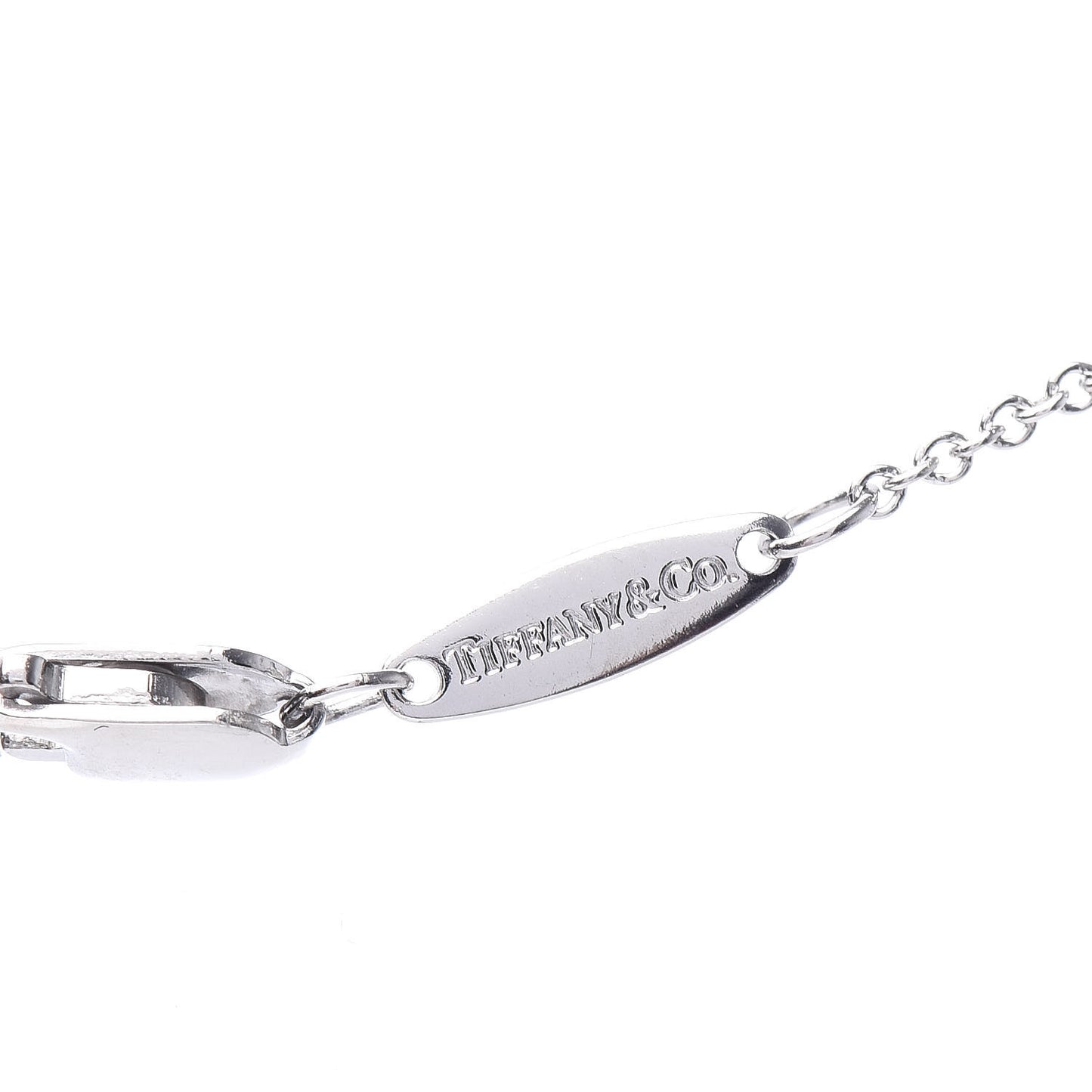 Platinum Elsa Peretti Diamonds by the Yard 5 Station Necklace