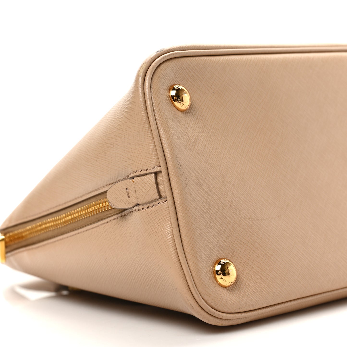 Saffiano Lux Medium Promenade Tote Sabbia
