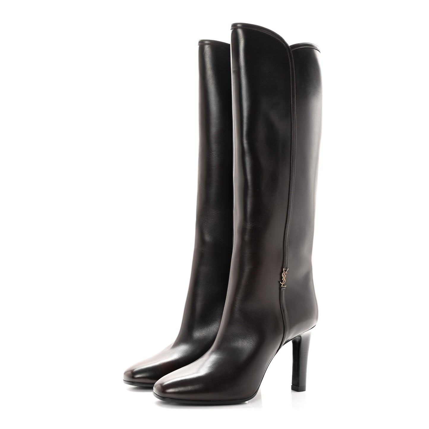 Jane 90 Knee High Boots 38.5 Mocaccino