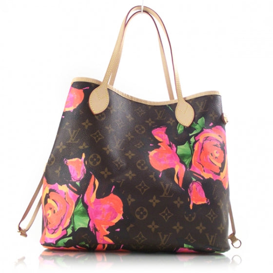 Monogram Roses Neverfull MM