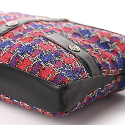 Chanel Lambskin Tweed Small Girl Bag Red Blue Black 7 of 10