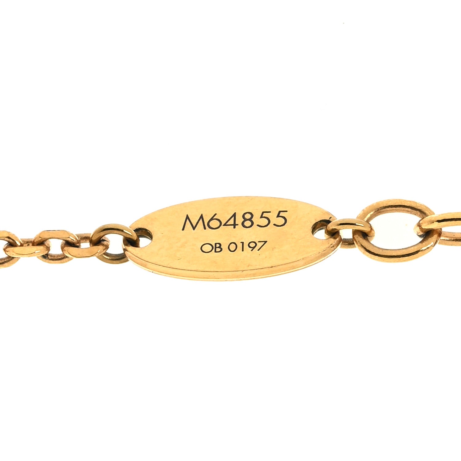 Louis Vuitton Metal Blooming Supple Necklace Gold 6 of 6