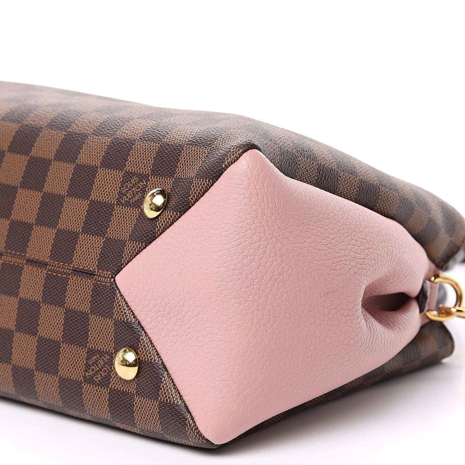 Louis Vuitton Damier Ebene Cuir Taurillon Brittany Magnolia 9 of 11
