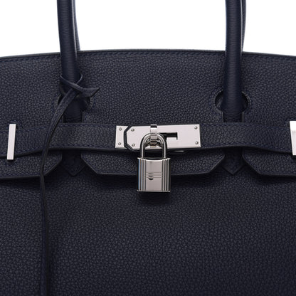 Hermes Togo Birkin 30 Bleu Nuit 9 of 10