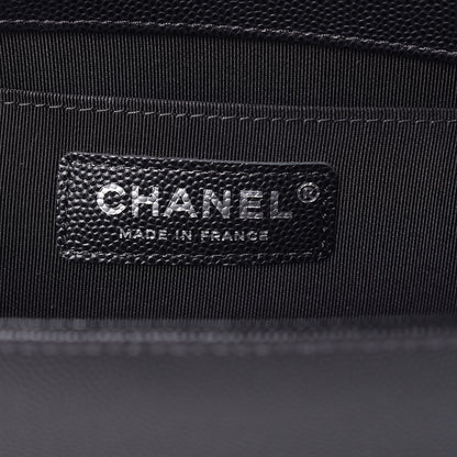 Chanel Caviar Quilted Medium Boy Flap Black 6 of 8