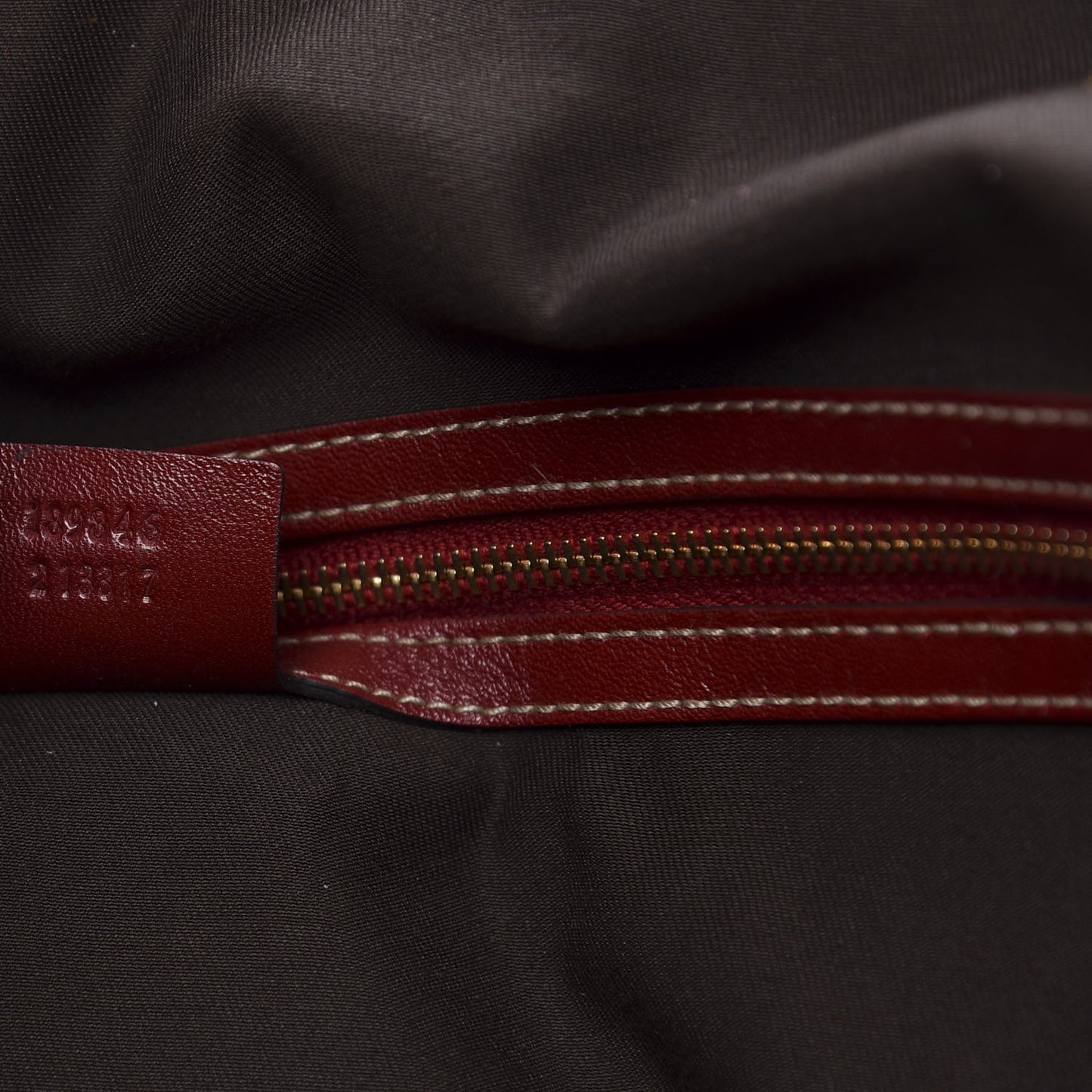 Calfskin Ruffle Medium Sabrina Boston Tote Red