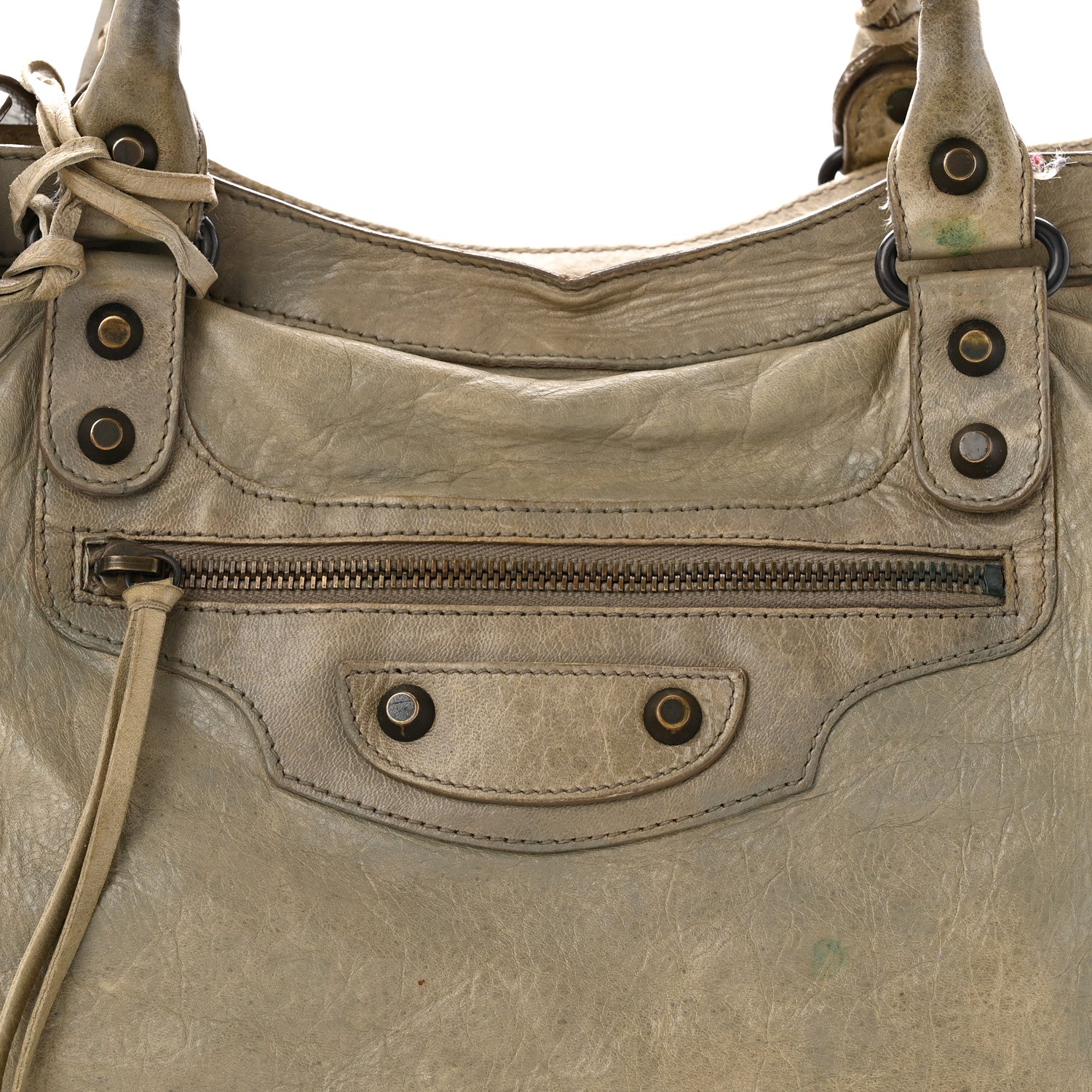 Balenciaga Agneau Classic Hardware City Gris Galet 9 of 13